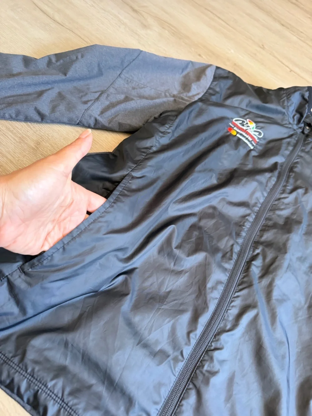 Nike Shield Windproof Full Zip Golf Jacket BAY HILL ARNOLD PALMER 726401 MENS L
